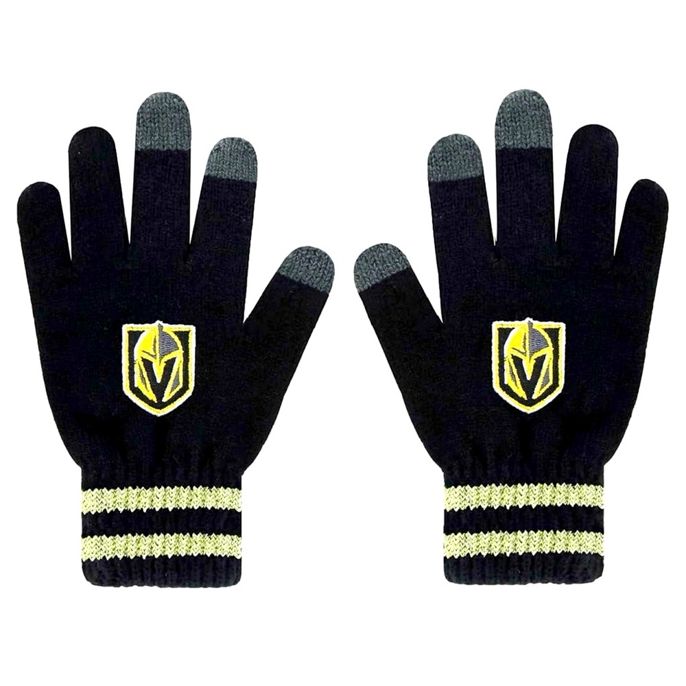 NHL Black and Gold Gloves